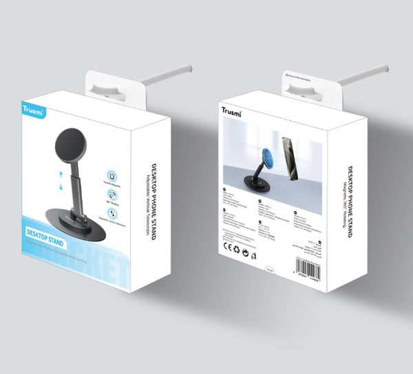 TRUSMI LP16-11 360 Magnetic Rotating Desktop Phone Stand