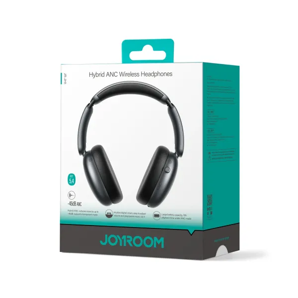 Joyroom ANC Wireless Headphones Black JR-JH1