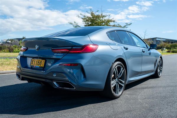 2020 BMW 850i 840i Gran Coupe MSPORT Barcelona Blue Carousel 7