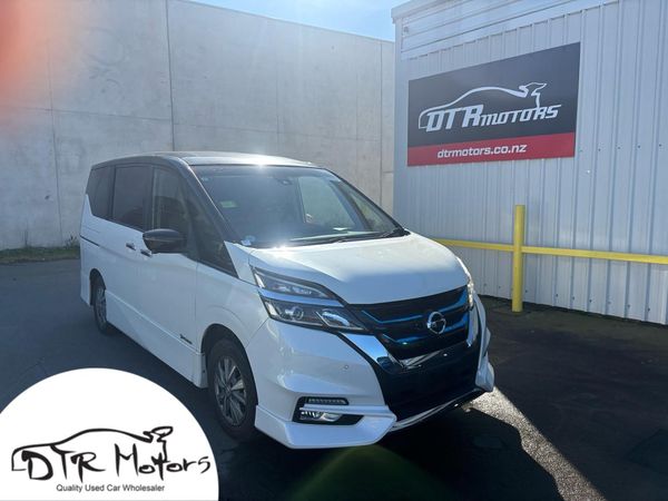 2018 Nissan Serena E-Power 7 Seaters with Reversing Camera, Parking Sensors, Cruise Control !