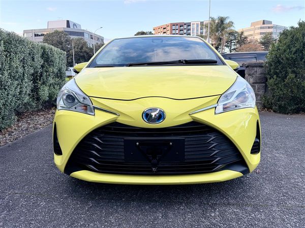 2017 Toyota Vitz Hybrid F | 49k KM | Yellow Carousel 1