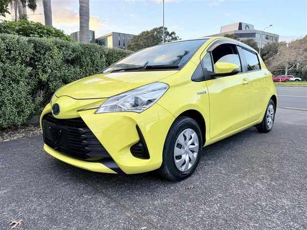 2017 Toyota Vitz Hybrid F | 49k KM | Yellow Carousel 2