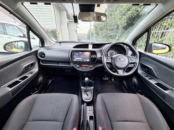 2017 Toyota Vitz Hybrid F | 49k KM | Yellow Carousel 7
