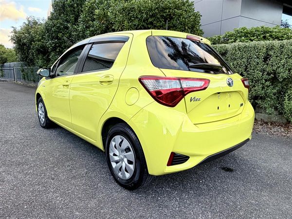 2017 Toyota Vitz Hybrid F | 49k KM | Yellow Carousel 4