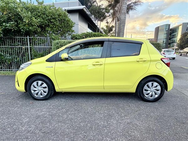 2017 Toyota Vitz Hybrid F | 49k KM | Yellow Carousel 3