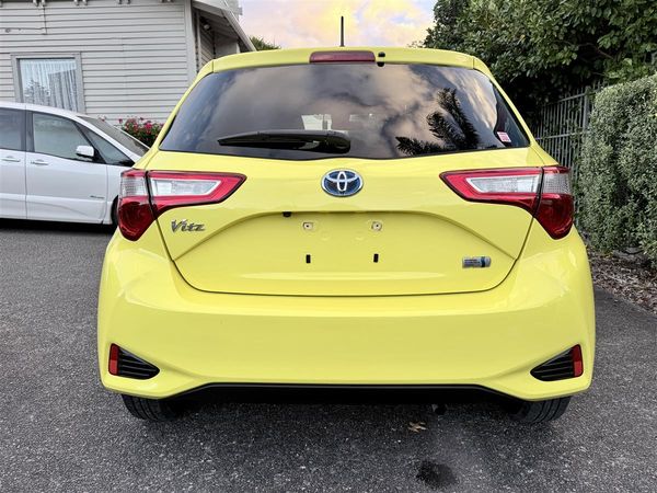 2017 Toyota Vitz Hybrid F | 49k KM | Yellow Carousel 5