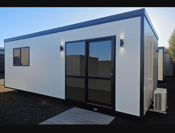 7.2x3 Portable Building with Heat Pump