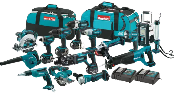 Makita power tools LXT1500 18-Volt LXT Lithium-Ion Cordless 15-Piece