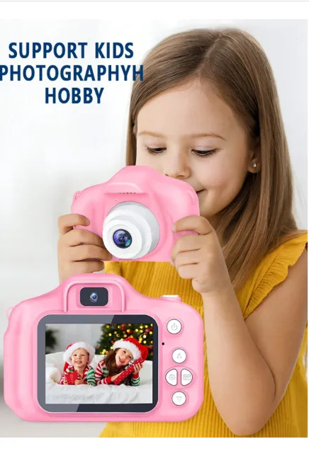 Kids Action Camera, Kids Video Recorder, Kids Camera, Toy Camera, Rechargeable Toy Camera