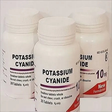 100grams Potassium Cyanide (KCN) Crystals and Powder, 99.8% Purity, High Quality and Best Grade