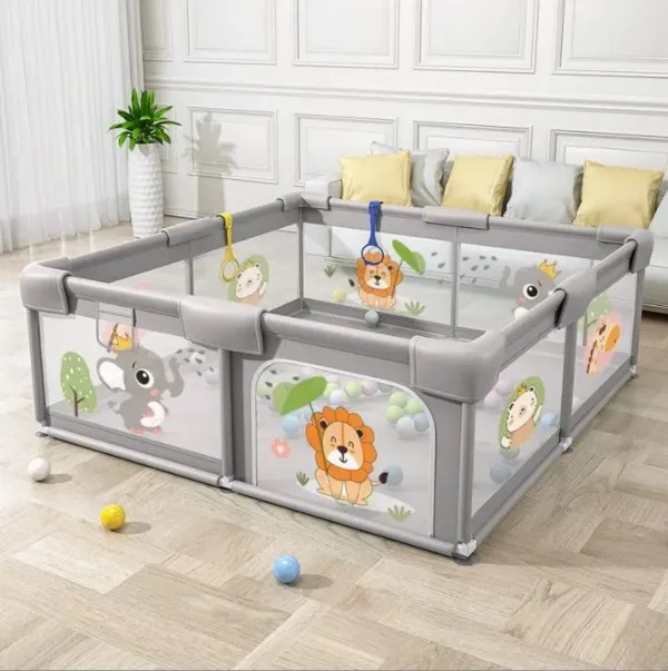 Portable Baby Playpen | Foldable Play Yard for Kids