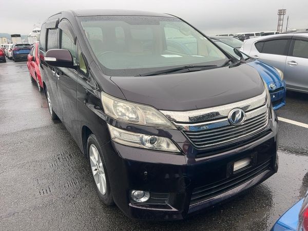 2012 Toyota VELLFIRE 8 seaters 8 airbags abs alloys automatic