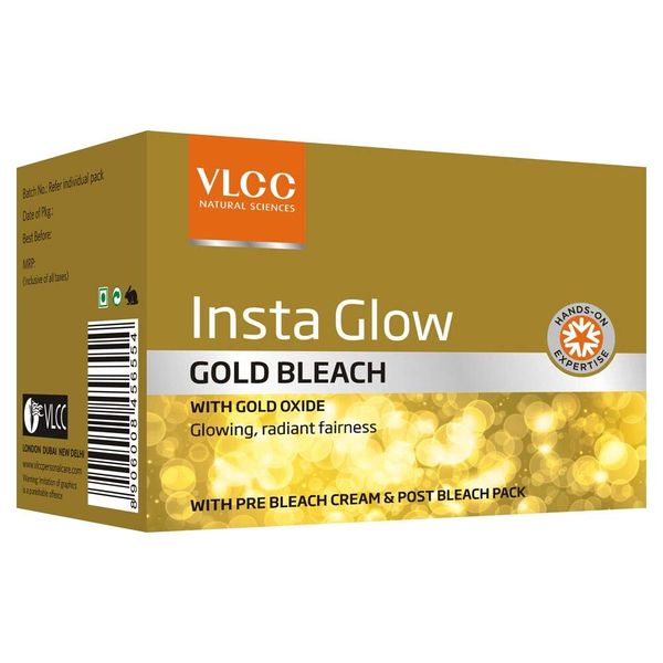 VLCC Insta Glow Gold Bleach 30g