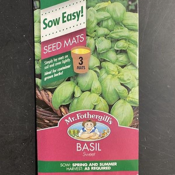Mr. Fothergills Sweet Basil Seeds