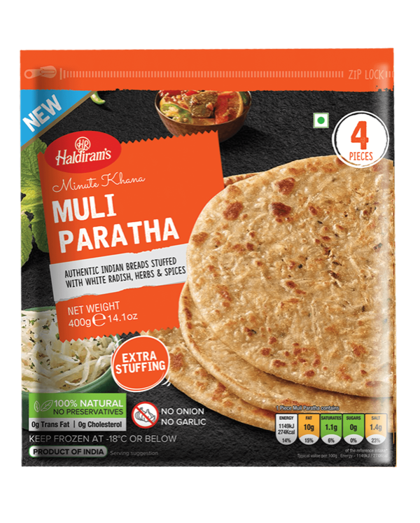 Haldirams Muli Paratha 400g