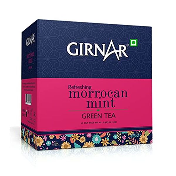 Girnar Green Tea Morrocan Mint 10s