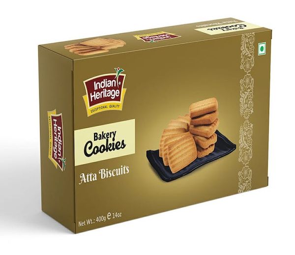 Indian Heritage Atta Biscuits 400g
