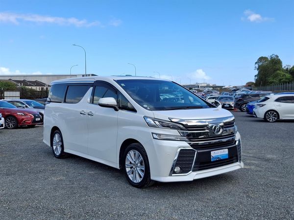 2016 Toyota Vellfire Z.Double sunroof.8 seater.Rear cam.Park sens.8 Airbags.