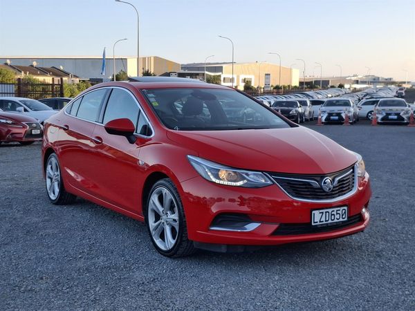 2019 Holden Astra NZ NEW.Sunroof.Leather.Lane assist.Safety radar.Rear cam.