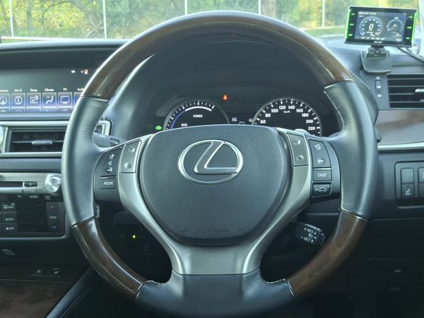 2015 Lexus GS 450h Hybrid.Leather.Blind spot.Radar cruise.10 Airbags.Alarm. Carousel 5