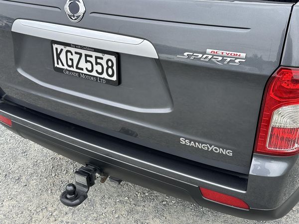 2017 Ssangyong Actyon Sport NZ NEW.LOW KM.Towbar.Diesel. Carousel 16