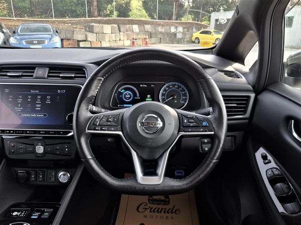 2021 Nissan Leaf XV.40KW.SOH 86,89%.Android/ApplePlay.Propilot.360°cam.Park sens.Alarm. Carousel 7