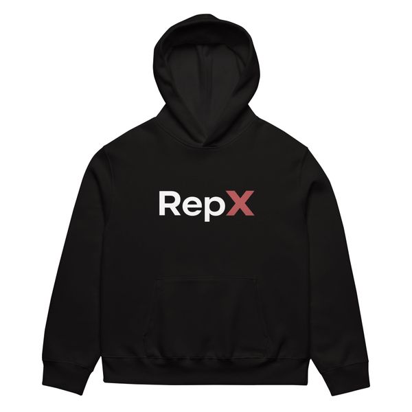 RepX Power Hoodie – Blackout Drop