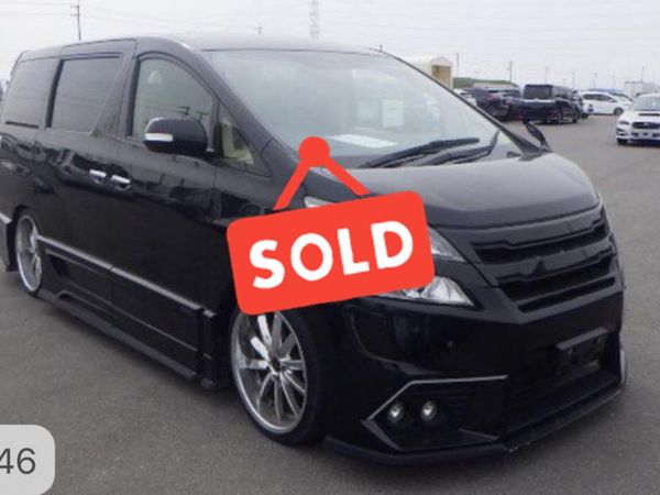 2013 Toyota VELFIRE Very Low km 58695 only driven