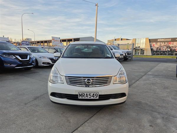 2007 Nissan Bluebird Sylphy 1.5 Auto NZ Stereo/GPS/Bluetooth Keyless Low Kms Finance Available