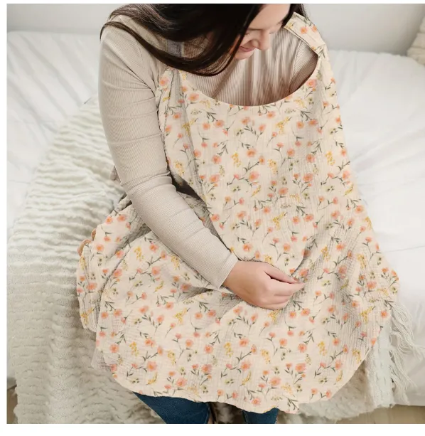 1 Pc Nursing Cover For Breastfeeding, Outdoor Nursing Scarf
