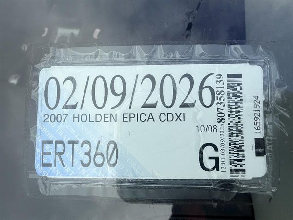 2007 Holden Epica CDXI Carousel 11