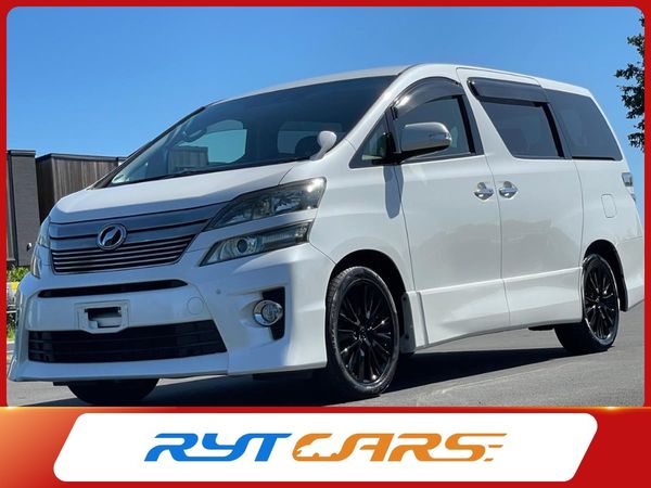 2012 Toyota Vellfire 7 SEATER !! BLACK ALLOYS