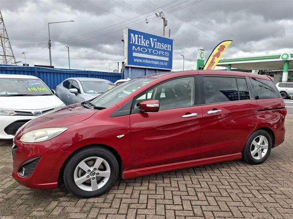 2014 Mazda Premacy SKYACTIV TECHNOLOGY TRACTION CONTROL 2 POWER SLIDING DOORS BLUETOOTH AUDIO REVERSE CAMERA MULTI AIRBAGS I STOP FACTORY ALLOYS Carousel 2