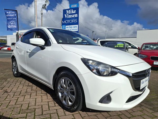 2019 Mazda Demio 15s SKYACTIV LANE ASSIST BLIND SPOT MONITORING I-STOP TRACTION CONTROL BLUETOOTH PARKING SENSORS MULTI AIRBAGS SPORTS MODE ISOFIX USB/AUX PORTS