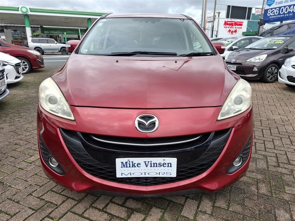 2014 Mazda Premacy SKYACTIV TECHNOLOGY TRACTION CONTROL 2 POWER SLIDING DOORS BLUETOOTH AUDIO REVERSE CAMERA MULTI AIRBAGS I STOP FACTORY ALLOYS Carousel 1