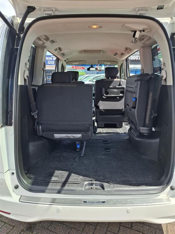 2014 Nissan Serena HYBRID CRUISE CONTROL 360 CAM EMERGENCY BREAKING PRE-CRASH SENSOR LANE ASSIST AUTO STOP 2 POWER SLIDING DOORS PARKING SENSORS ECO MODE FACTORY ALLOYS Carousel 6