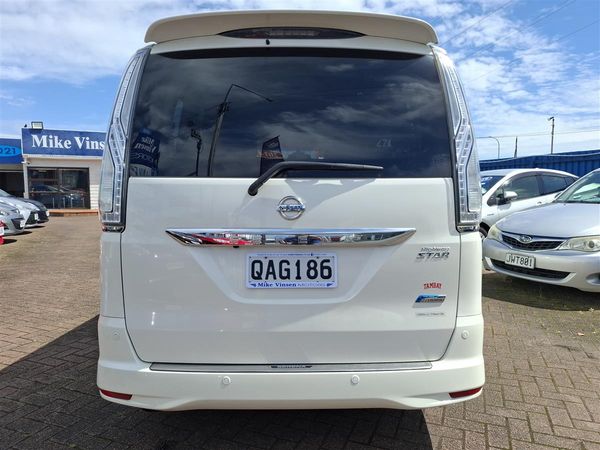2014 Nissan Serena HYBRID CRUISE CONTROL 360 CAM EMERGENCY BREAKING PRE-CRASH SENSOR LANE ASSIST AUTO STOP 2 POWER SLIDING DOORS PARKING SENSORS ECO MODE FACTORY ALLOYS Carousel 4
