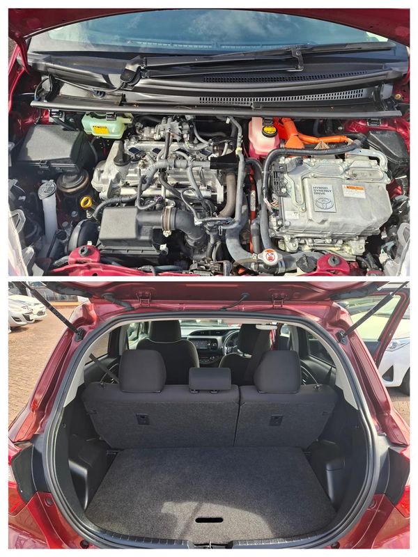 2017 Toyota Vitz HYBRID PUSH START LANE ASSIST PRE CRASH WARNING REVERSE CAMERA BLUETOOTH AUDIO SEAT HEATERS TRACTION CONTROL MULTI AIRBAGS Carousel 6