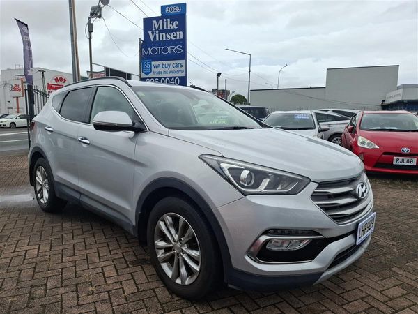 2018 Hyundai Santa Fe ELITE AWD NZ NEW PUSH START LEATHER POWER SEATS CRUISE CONTROL APPLE CARPLAY ANDROID AUTO BLUETOOTH REVERSE CAMERA DRIVE MODES AUTO HOLD TOWBAR USB/AUX PORTS