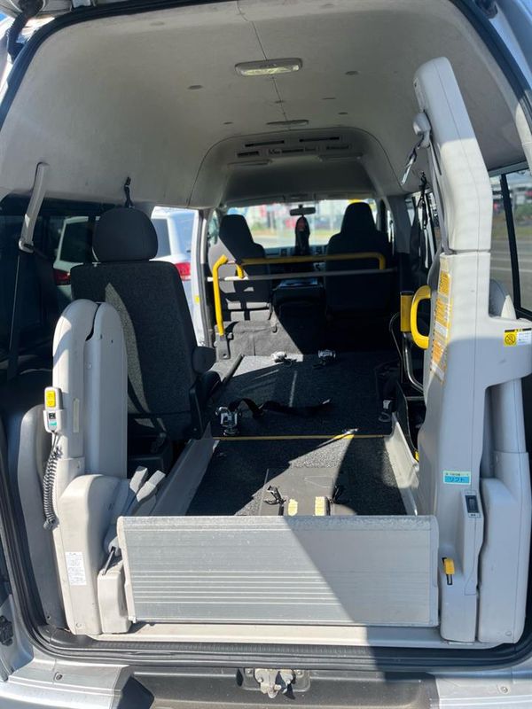 2012 Toyota REGIUS Wheel Chair Van Carousel 4