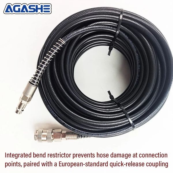 Braided High-Pressure Air Compressor Hose 8×5mm – Reinforced PVC Air Hose for Compressors