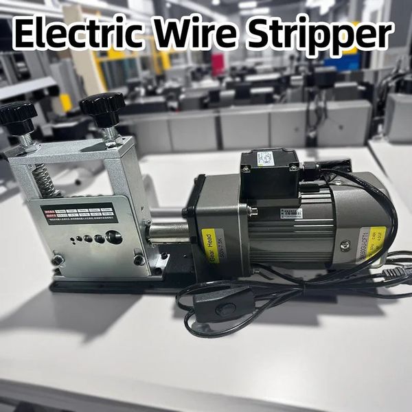 Electric Wire Stripper Machine | 60W 5-Channel Automatic Cable Stripping | 1-22mm