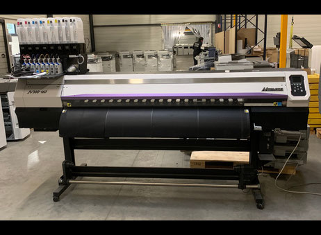 Mimaki JV300-160 Plus Wide Format Inkjet Printer Carousel 1