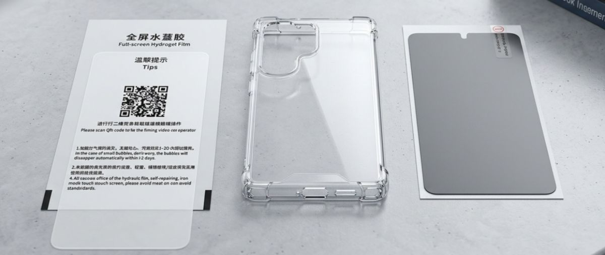 Samsung Galaxy S26 Ultra Protection Kit - Clear Case & Screen Protectors