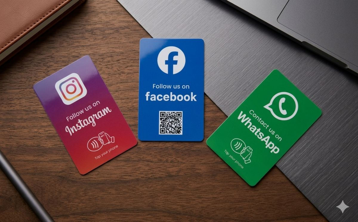 NFC Tap & QR Business Card