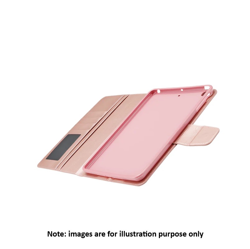 iPad Pro 12.9 2018/2020/2021 Rose Gold Hanman Wallet Case