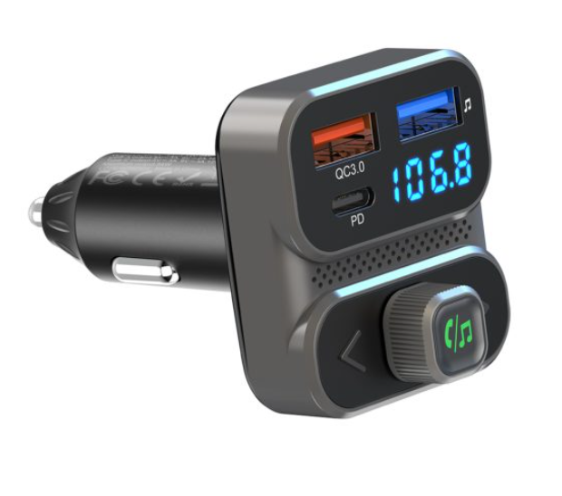TRUSMI 54W A+C Car Charger and FM Transmitter CC10-01 Carousel 2