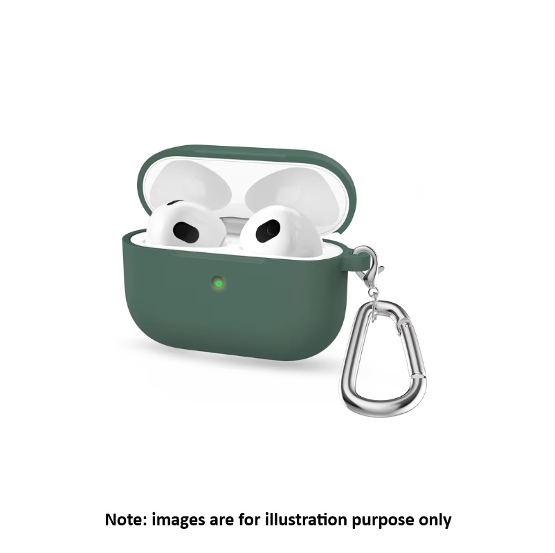 Airpods 1st / 2nd Gen Silicon Case Pine Needle Green
