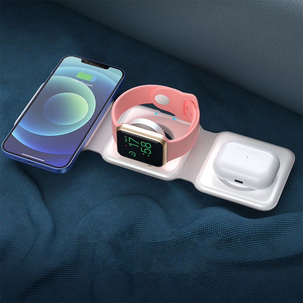 Earldom ET-WC20 4 in 1 Magnetic Wireless Charger Carousel 4