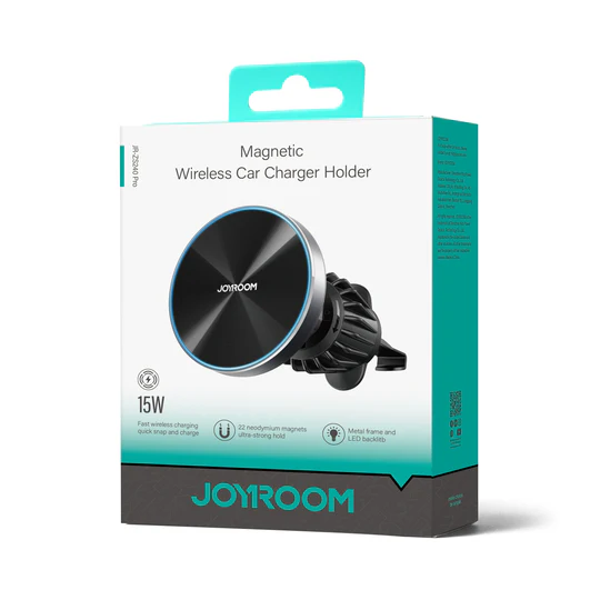 JOYROOM JR-ZS240 Pro 15W Fast Magnetic Wireless Charging Car Phone Holder